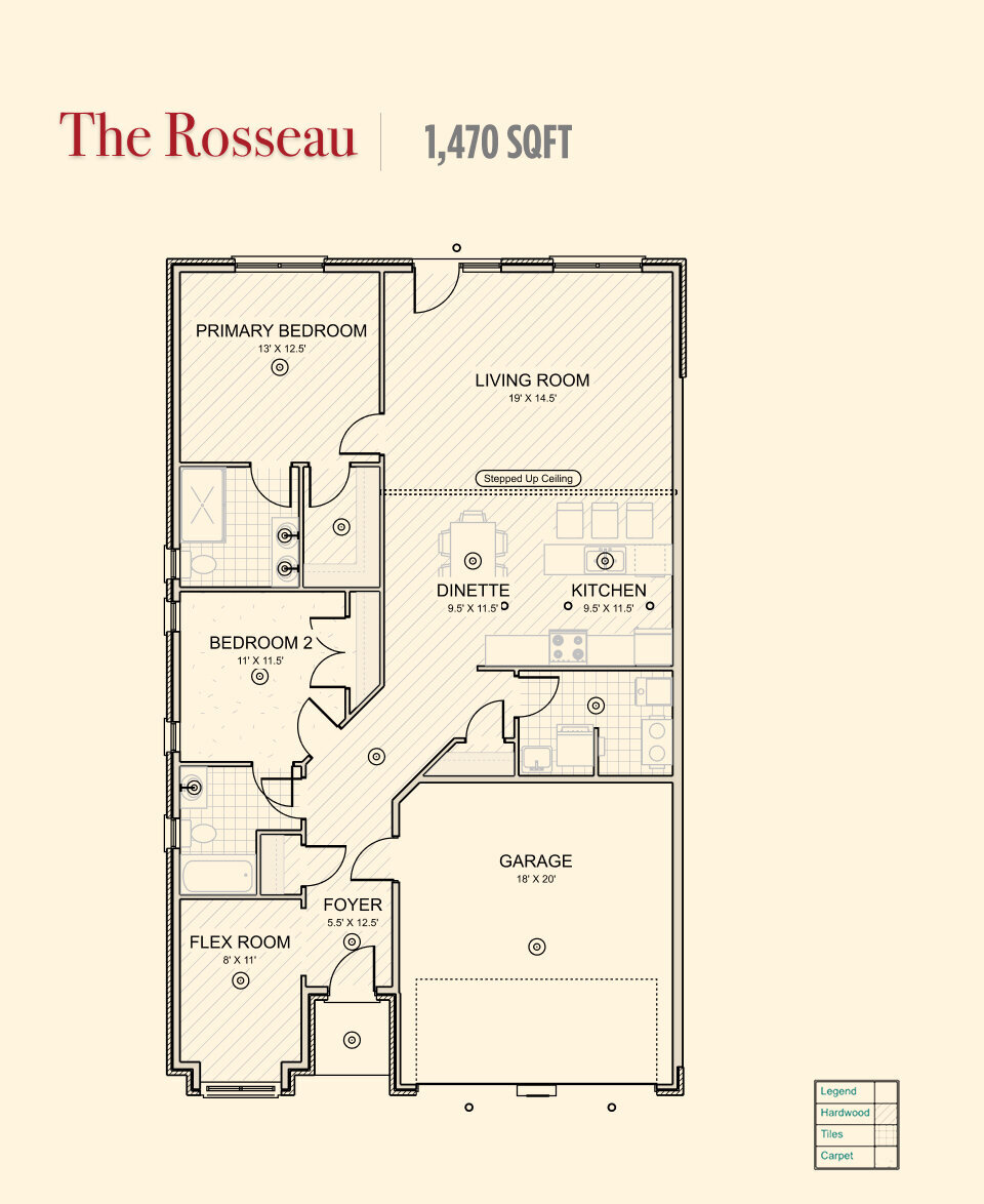 The Rosseau - Left View